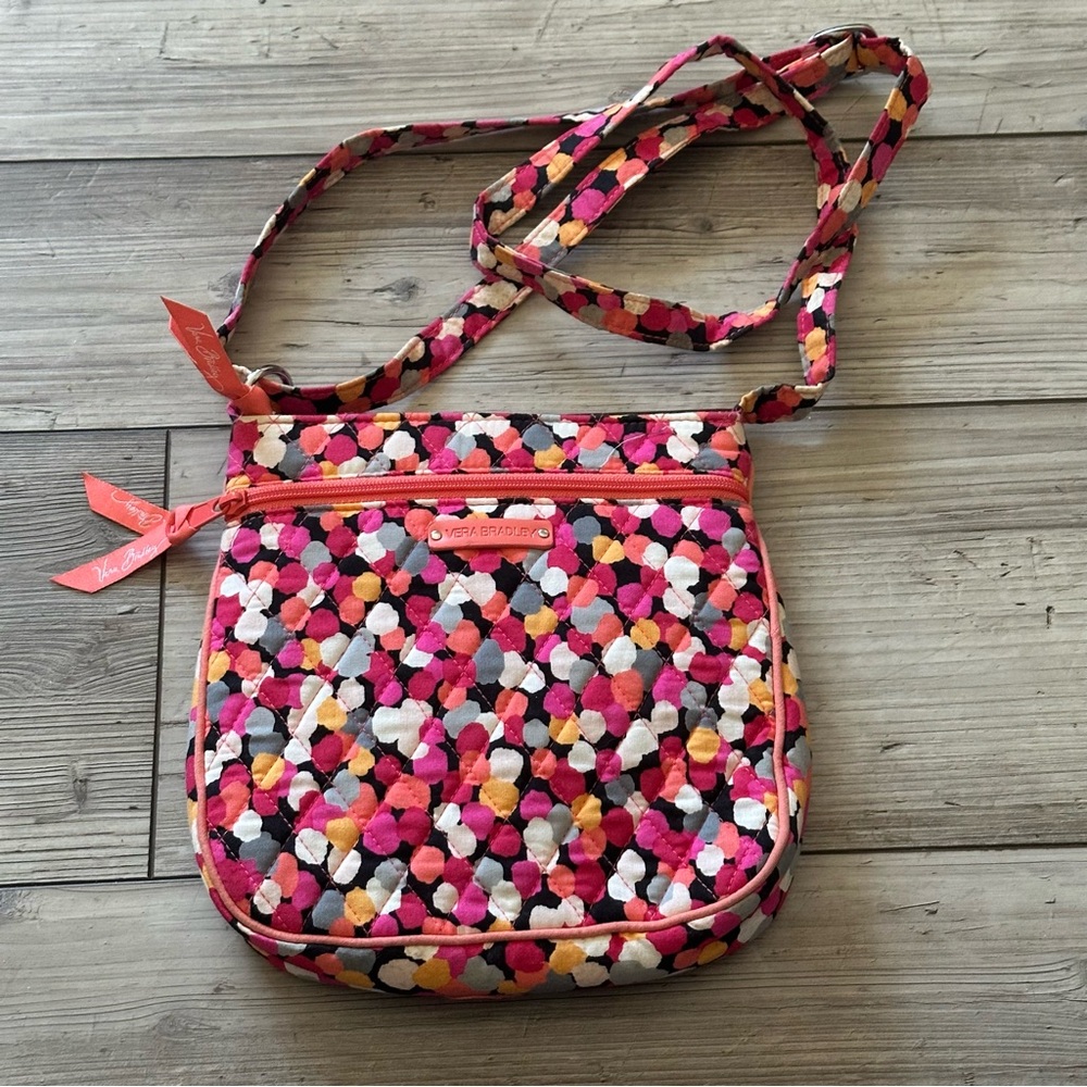 Vera Bradley Pixie Confetti Crossbody Bag